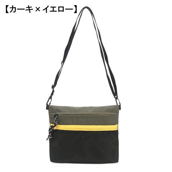 アウトドアグッズ サコッシュ メッシュポケット