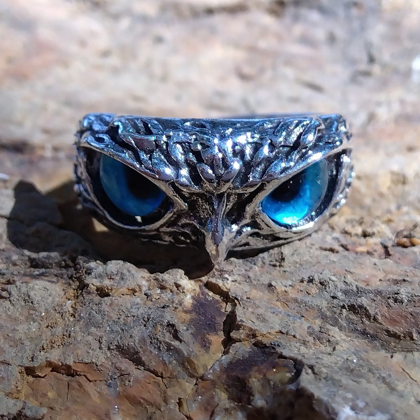 アウトドアグッズ freesize フクロウリング 男女兼用