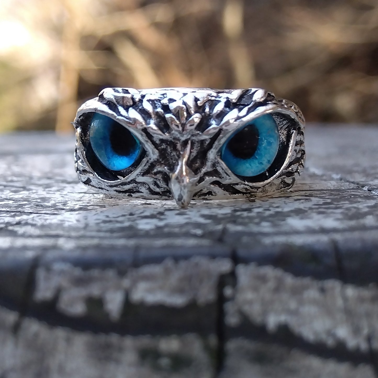 アウトドアグッズ freesize フクロウリング 男女兼用