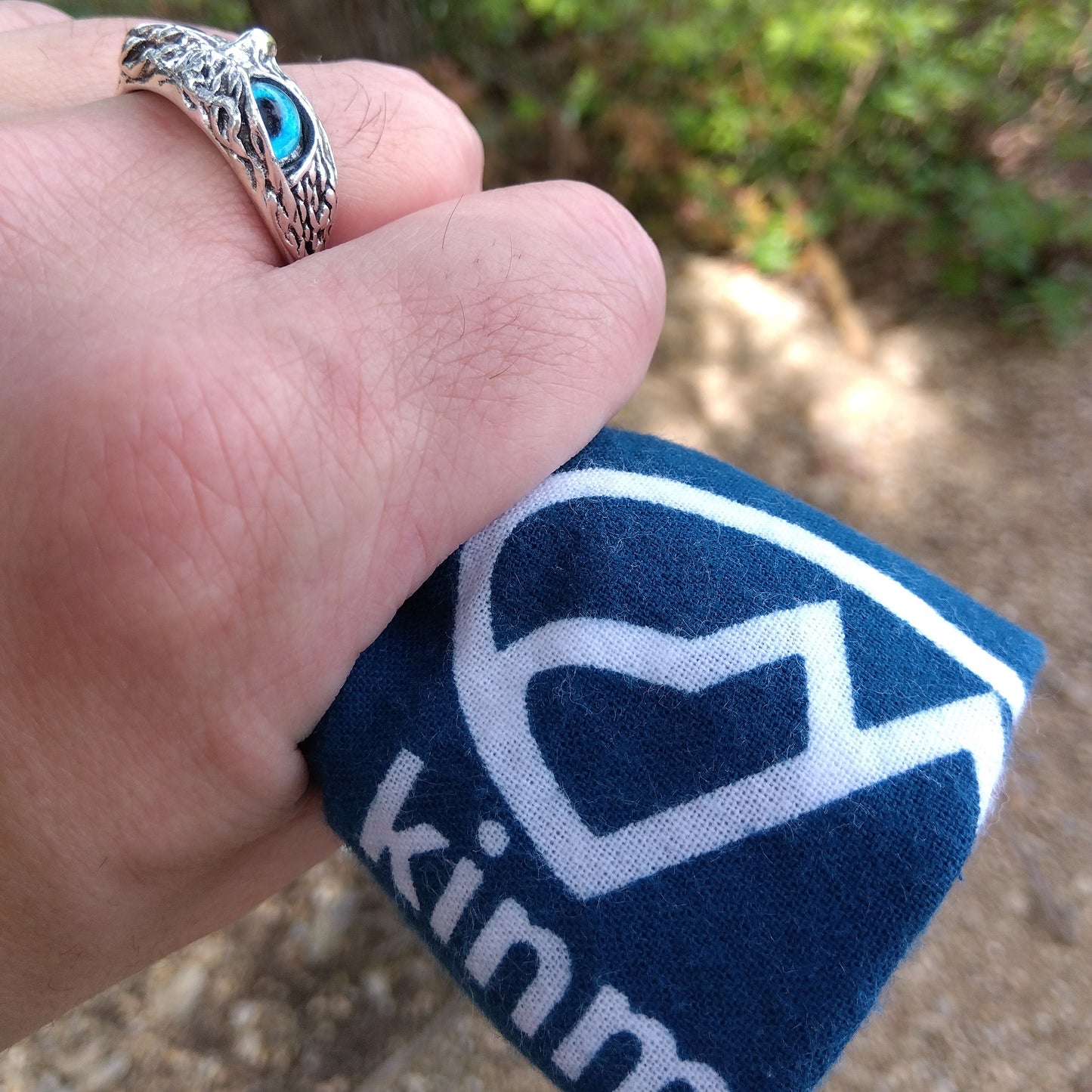 kinmani公式アイテム第1号 手拭い 地詰まり