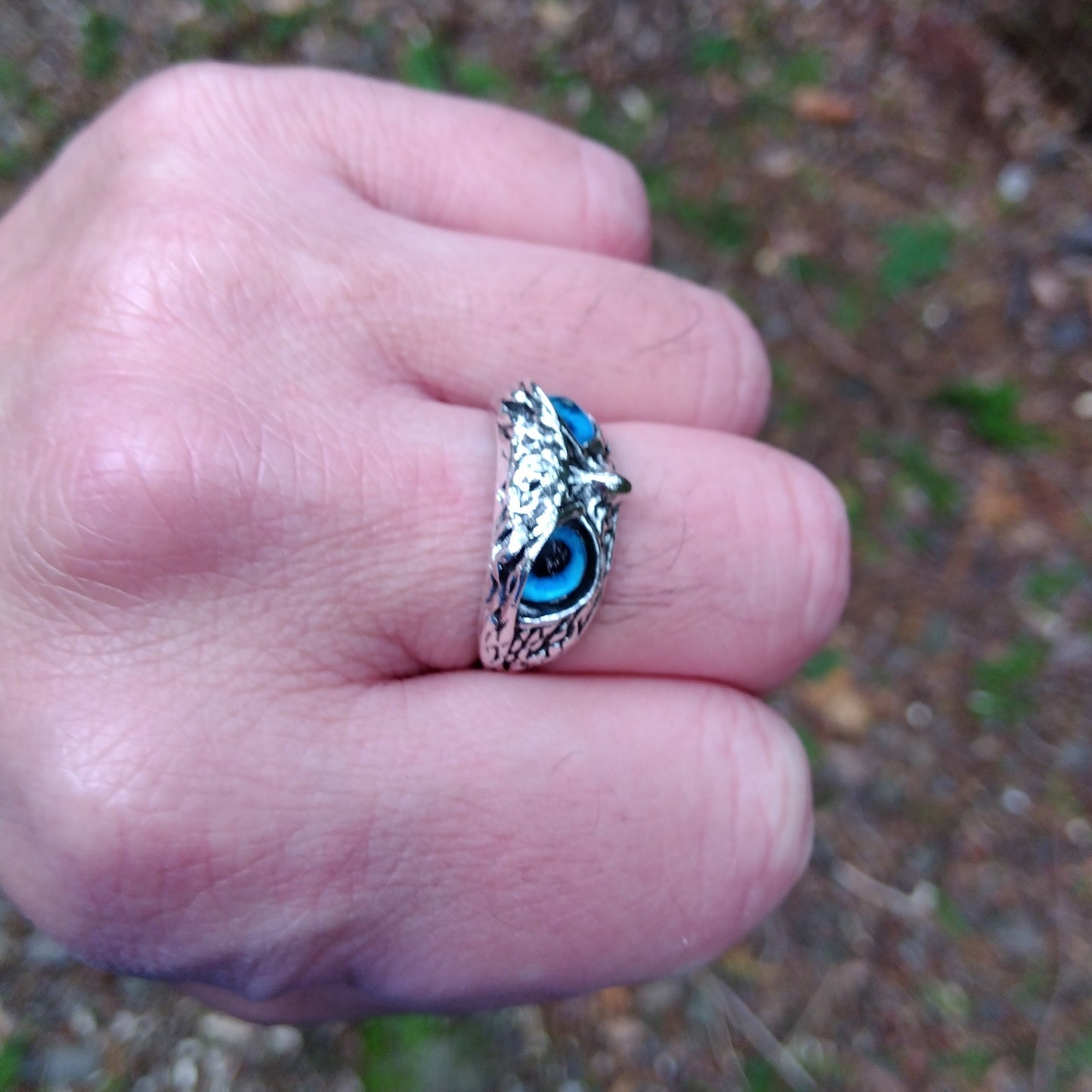 アウトドアグッズ freesize フクロウリング 男女兼用