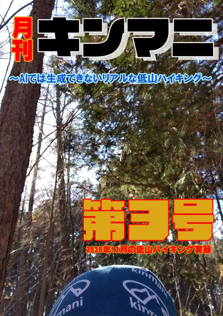 月刊キンマニ～AIでは生成できないリアルな低山ハイキング～