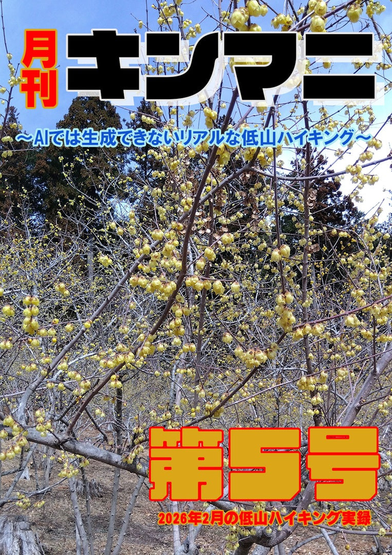 月刊キンマニ～AIでは生成できないリアルな低山ハイキング～