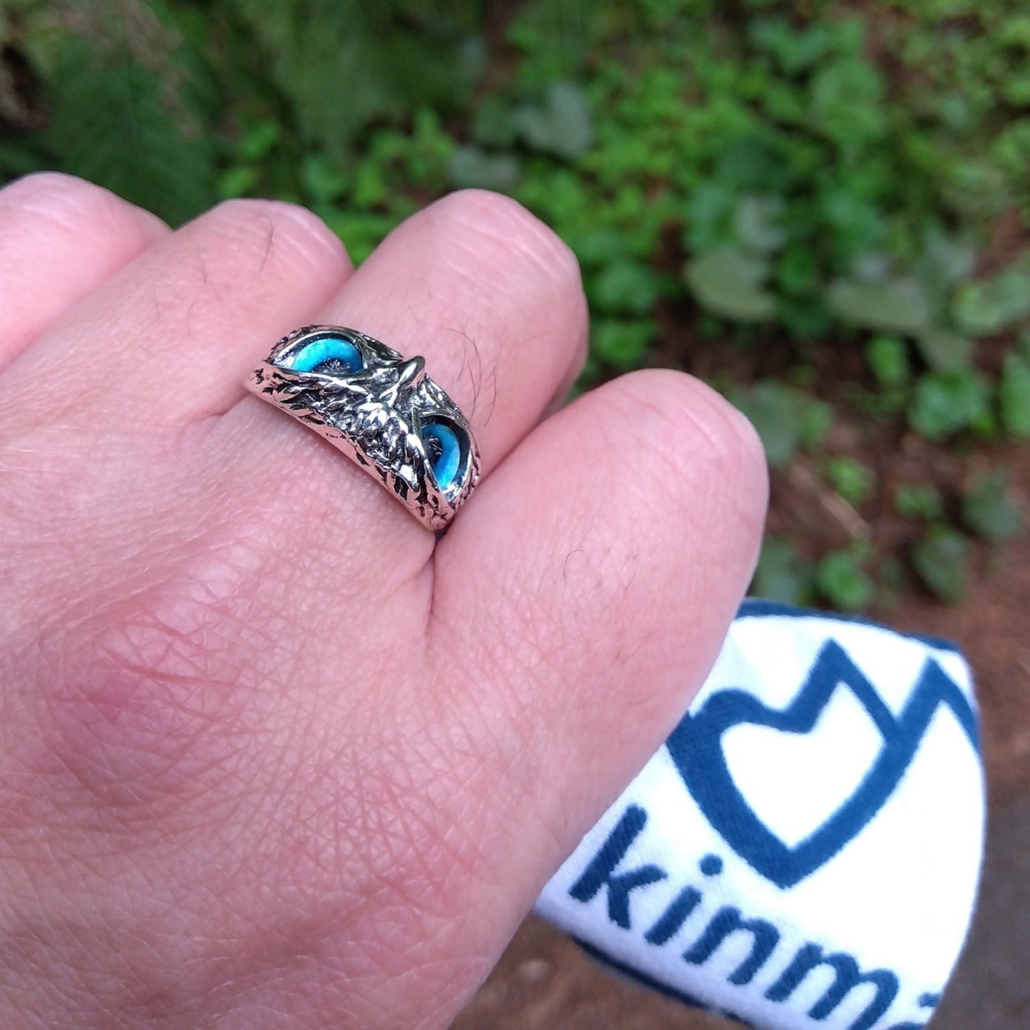 アウトドアグッズ freesize フクロウリング 男女兼用